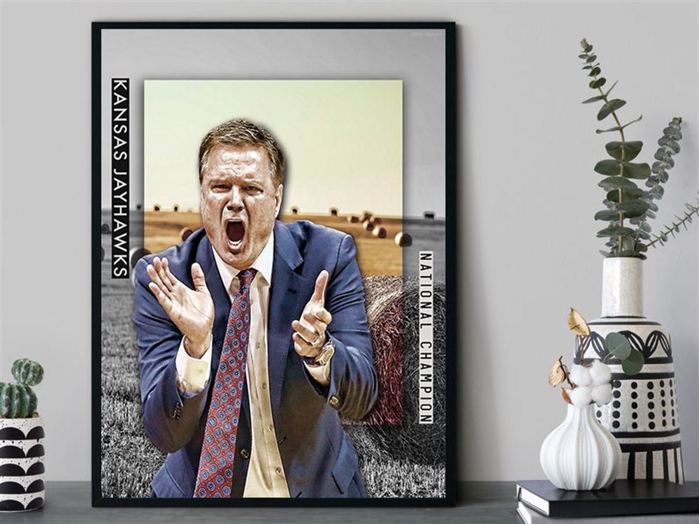 Bill Self And The Kansas Jayhawks 2022 Poster