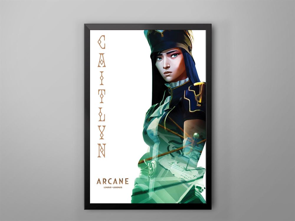 Caitlyn Arcane League Of Legends 2021 Tv Show Poster