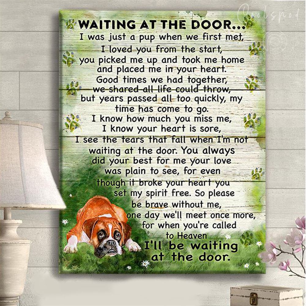 Canvas - Boxer - Waiting At The Door