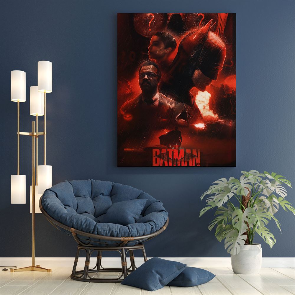 Custom The Batman 2022 Wall Decor