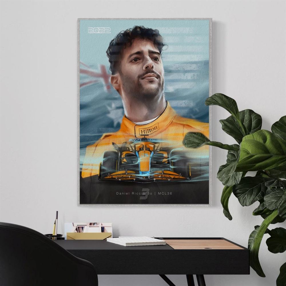 Daniel Ricciardo F1 2022 Poster