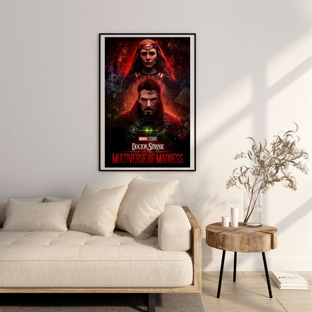 Dr Strange 2 Movie Multiverse Of Madness Poster Wall Decor