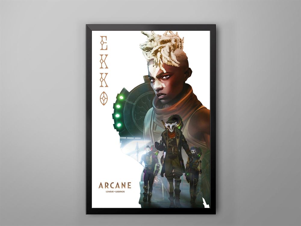 Ekko Arcane League Of Legends 2021 Tv Show Poster