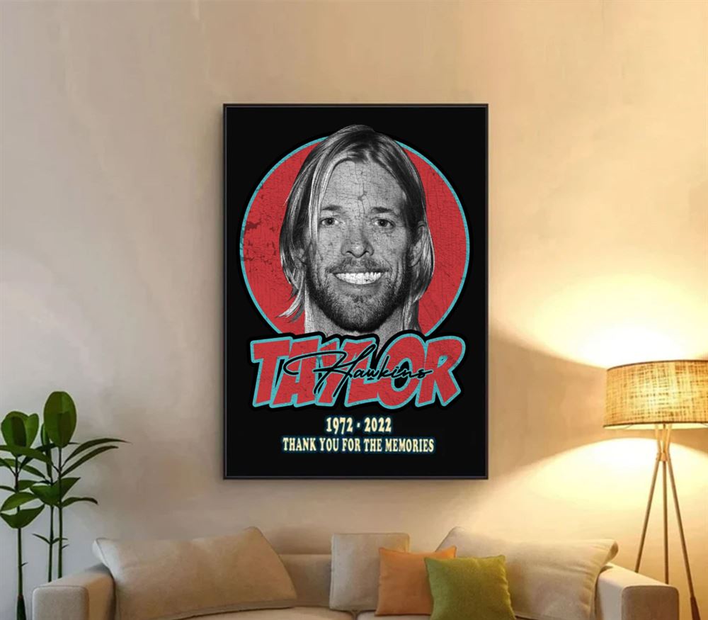 Foo Fighters Taylor Hawkins Poster