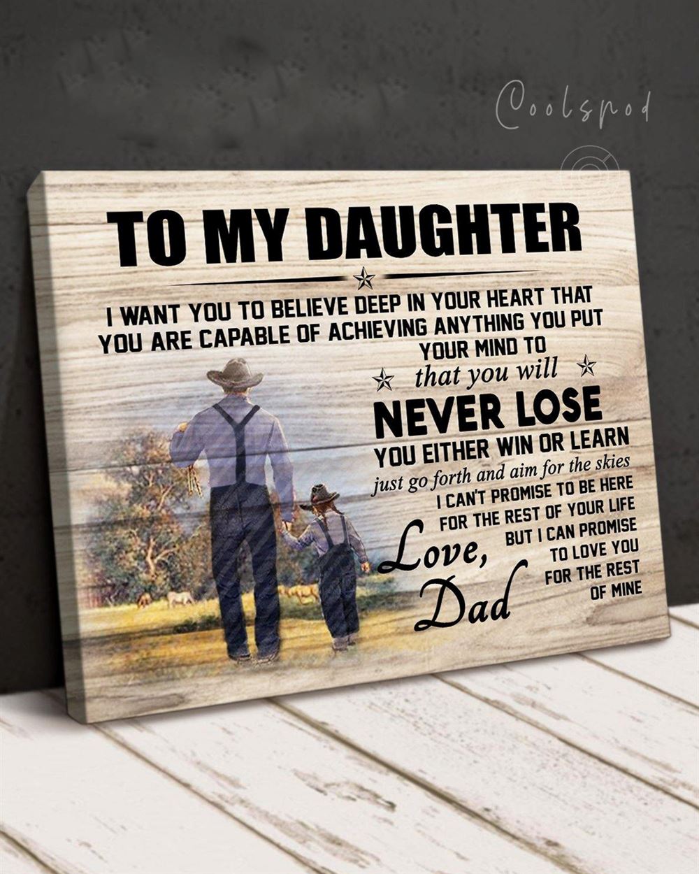 Gift For Kids My Son Canvas From Farmer Dad Never Lose Top 10 Benicee