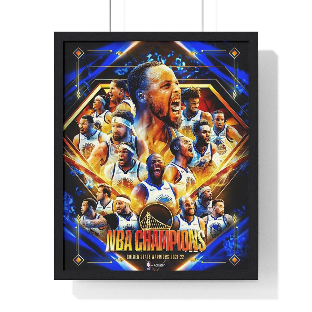 Golden State Warriors 2022 Nba Championship Poster