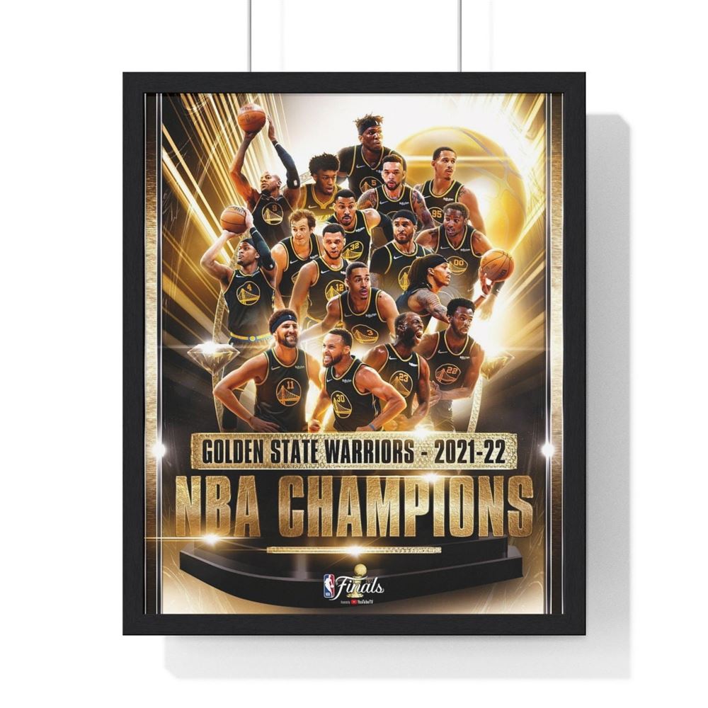 Golden State Warriors 2022 Nba Finals Champions Canvas