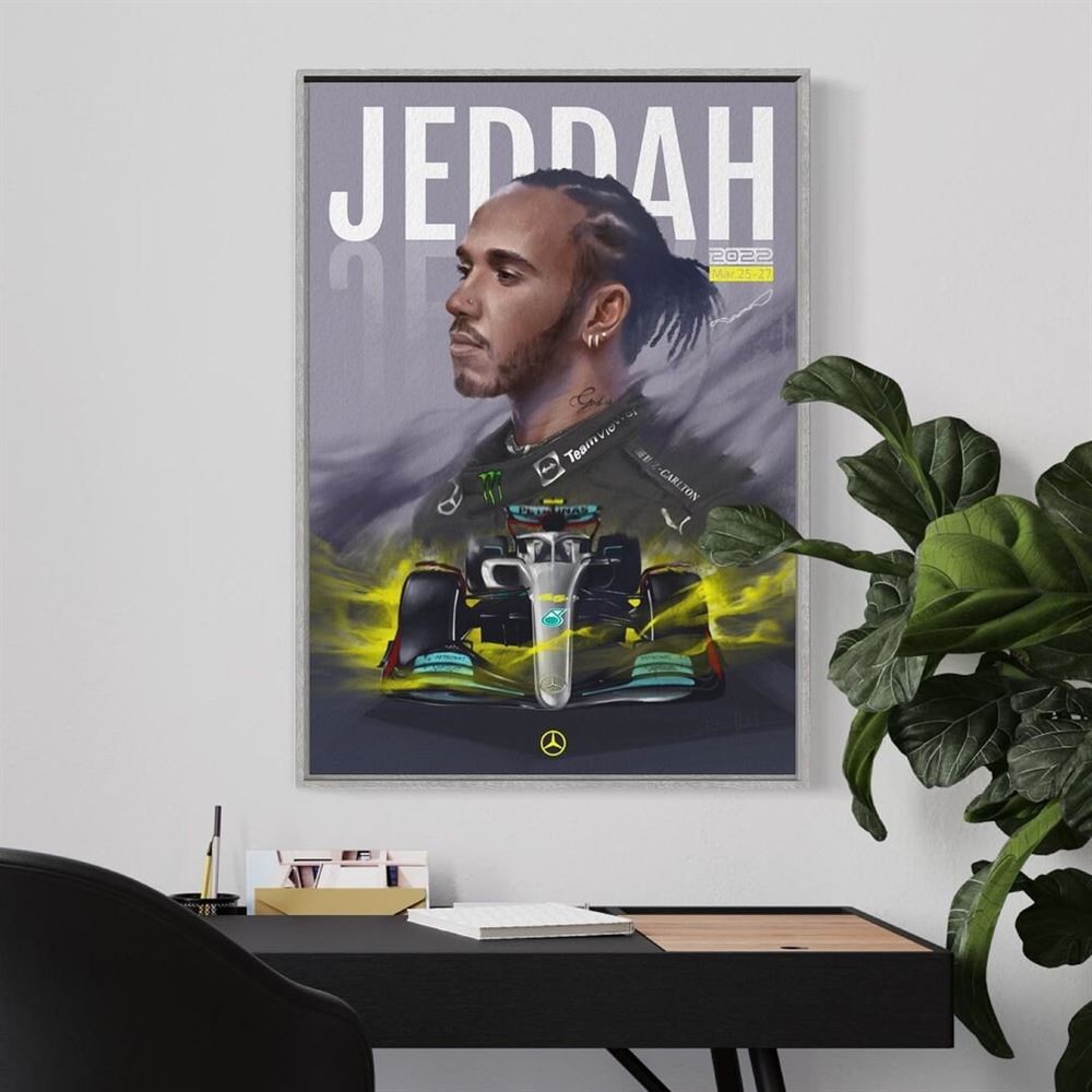 Lewis Hamilton F1 2022 Poster