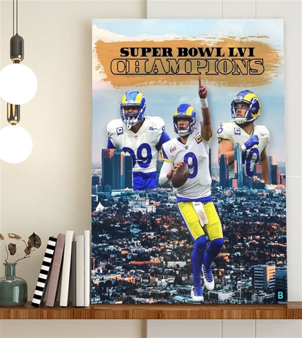 Los Angeles Rams Super Bowl Lvi Winner 2021-2022 Poster