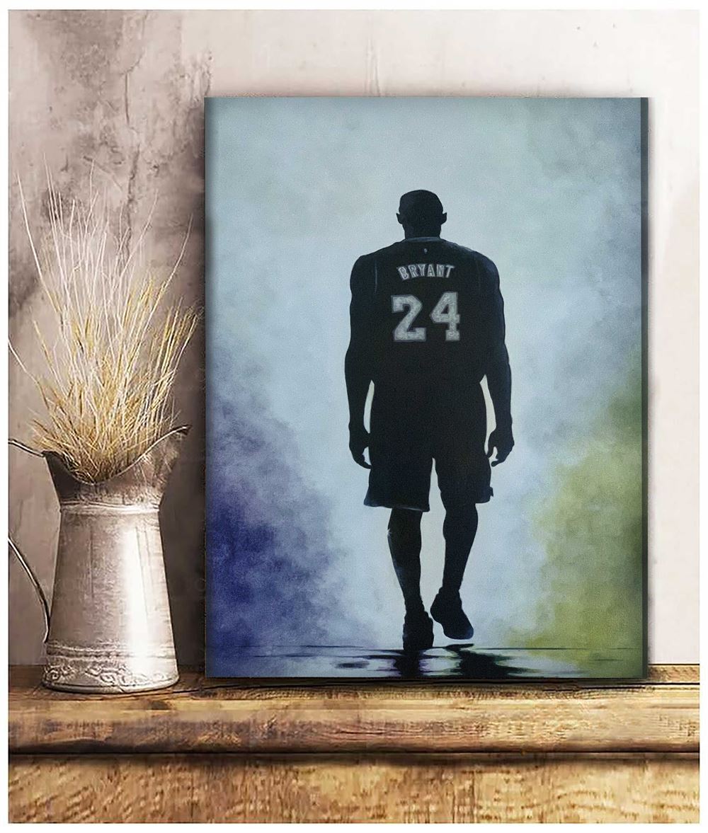 Mamba Out Sports Canvas Wall Art