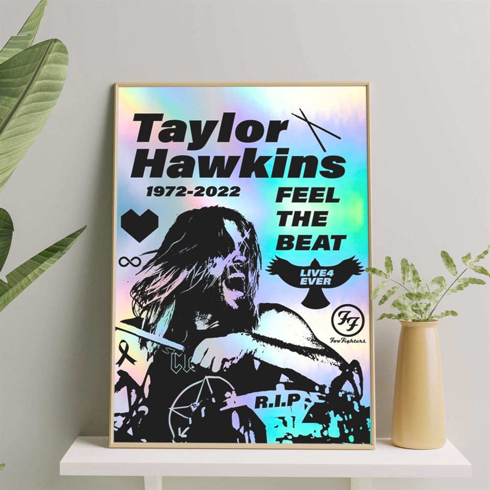 Memories Of Taylor Hawkins Poster-trungten-o6ns4