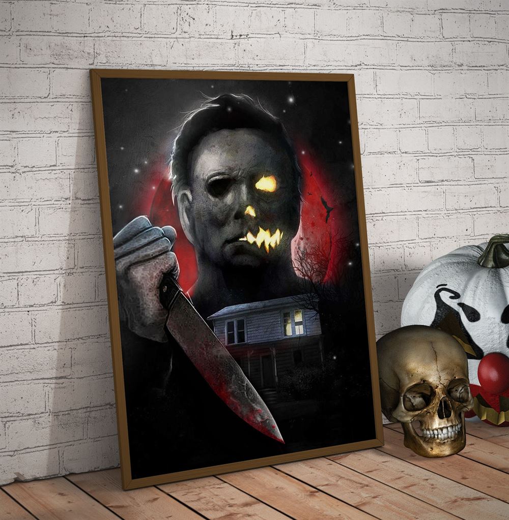 Michael Myers Halloween Poster Wall Art Decor-trungten-mifca