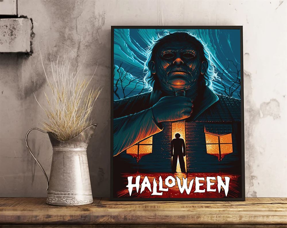 Michael Myers Halloween Poster Wall Art Decor