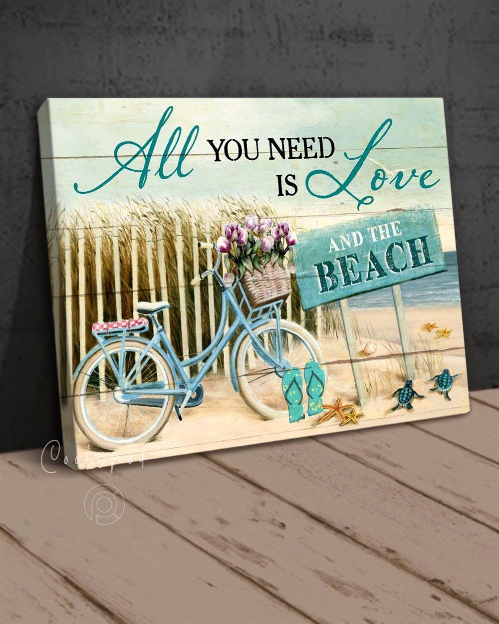 Ocean Hippie All You Need Wall Art Canvas