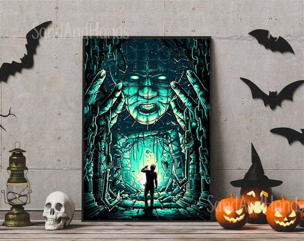 Old Classic Movie Gangster Halloween Poster Wall Art Decor