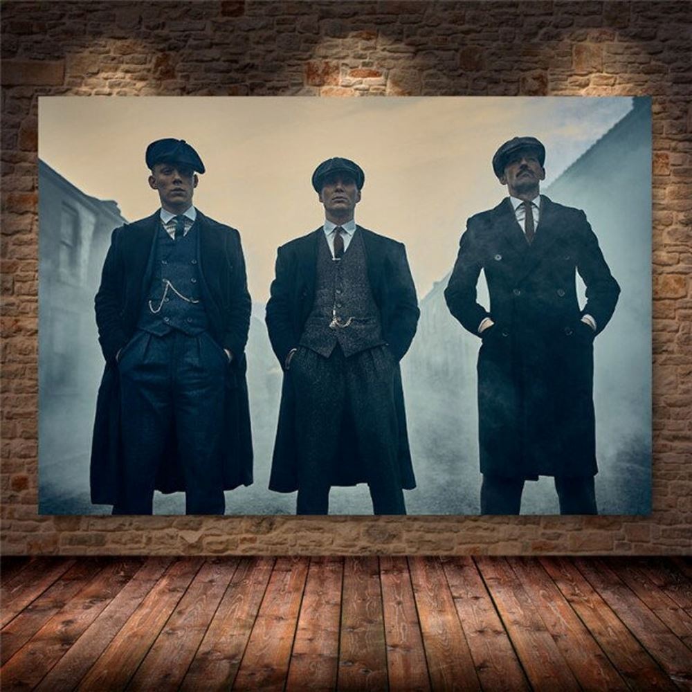 Peaky Blinders Art Print On Canvas Posters