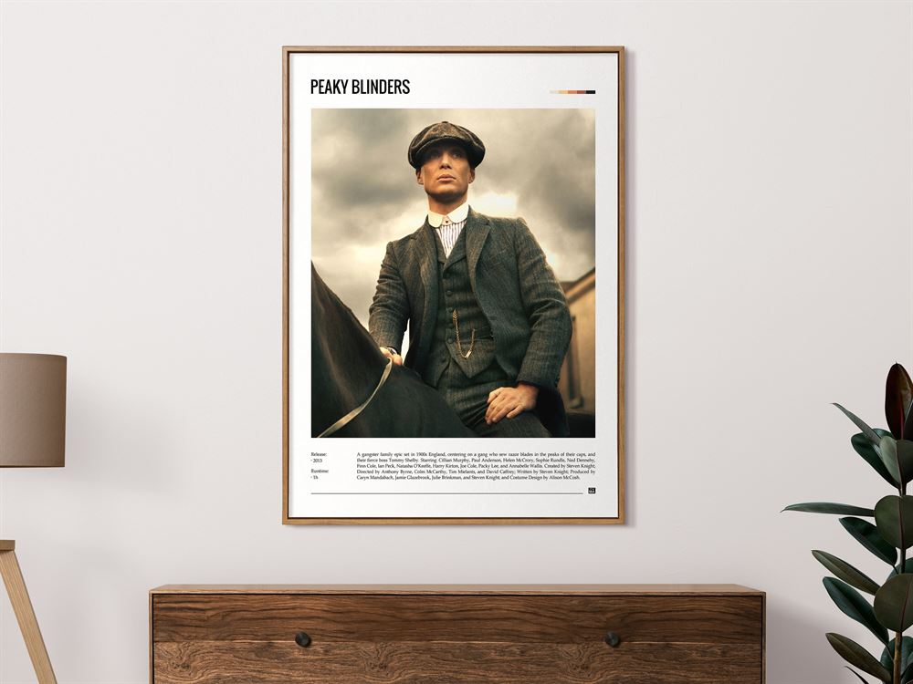 Peaky Blinders Minimalist Tv Series Poster