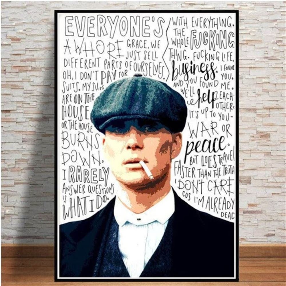 Peaky Blinders Thomas Shelby Art Poster