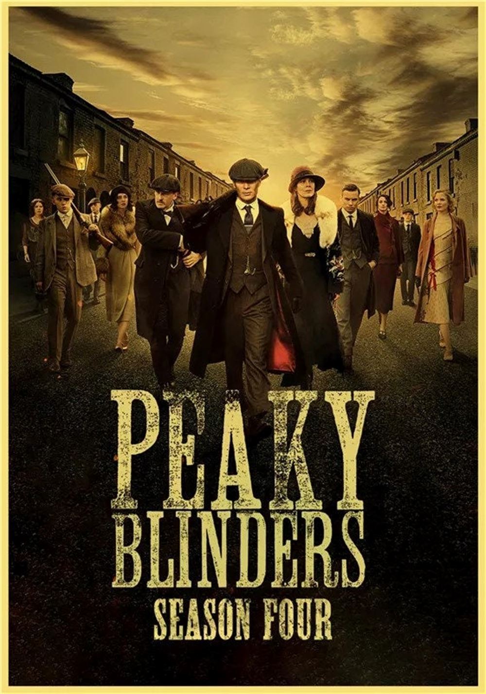 Peaky Blinders Thomas Shelby Poster Wall Art