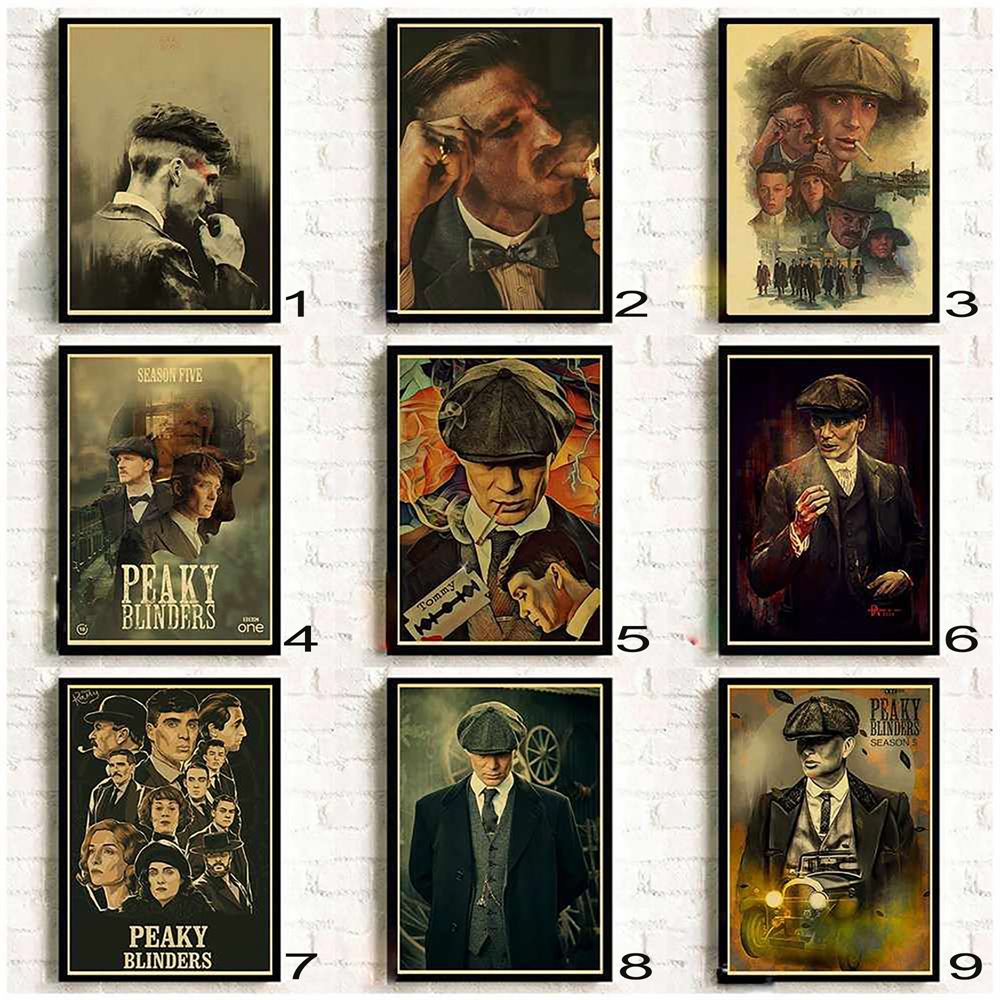 Peaky Blinders Tv Series Retro Posters Home Decor