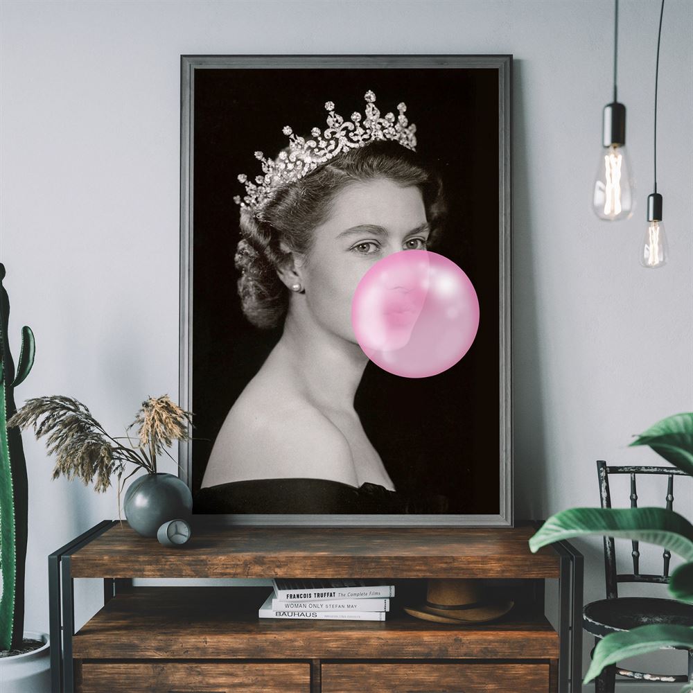 Queen Elizabeth Ii Poster Wall Art