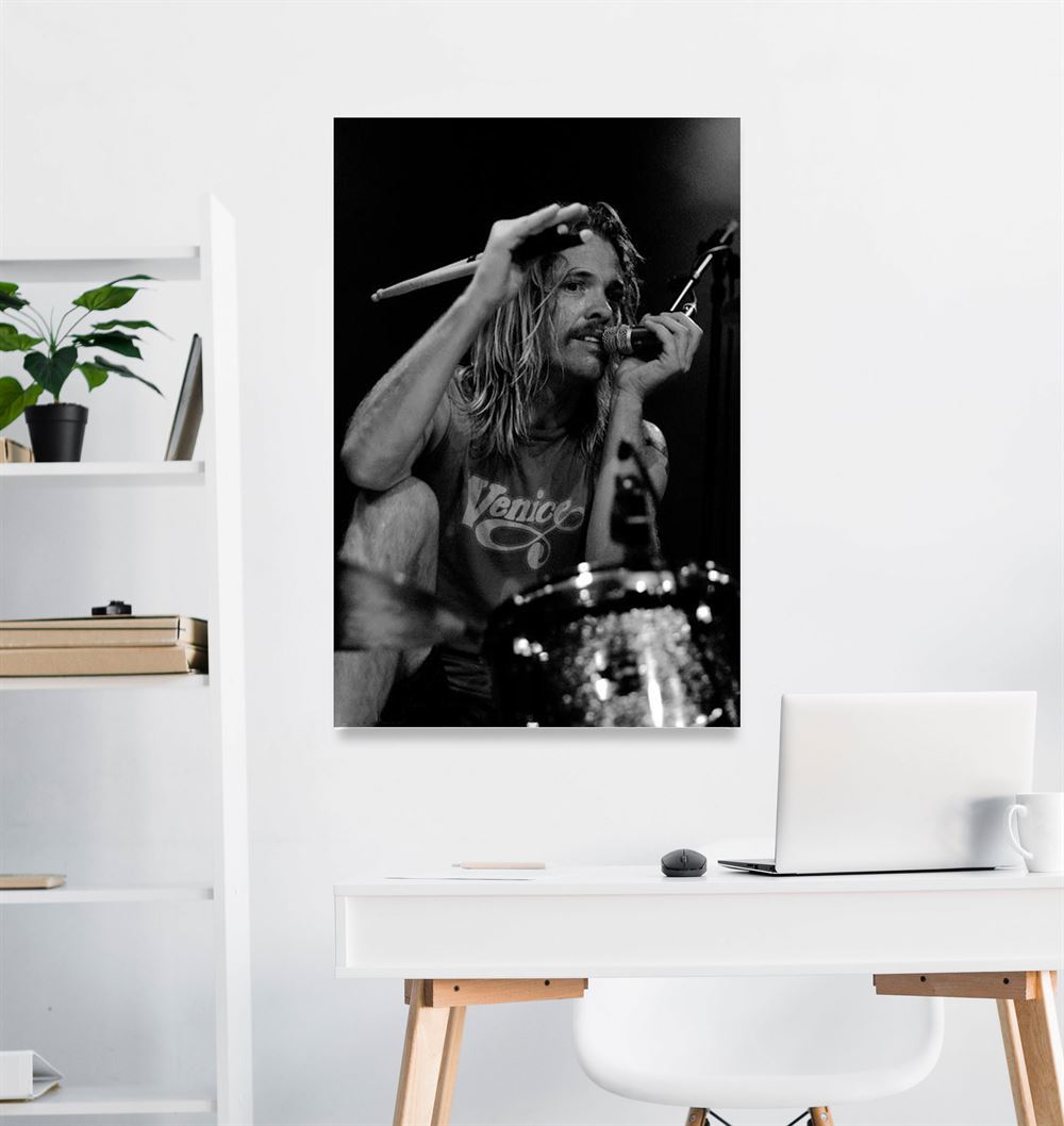 Rip Drummer Taylor Hawkins Foo Fighters Poster