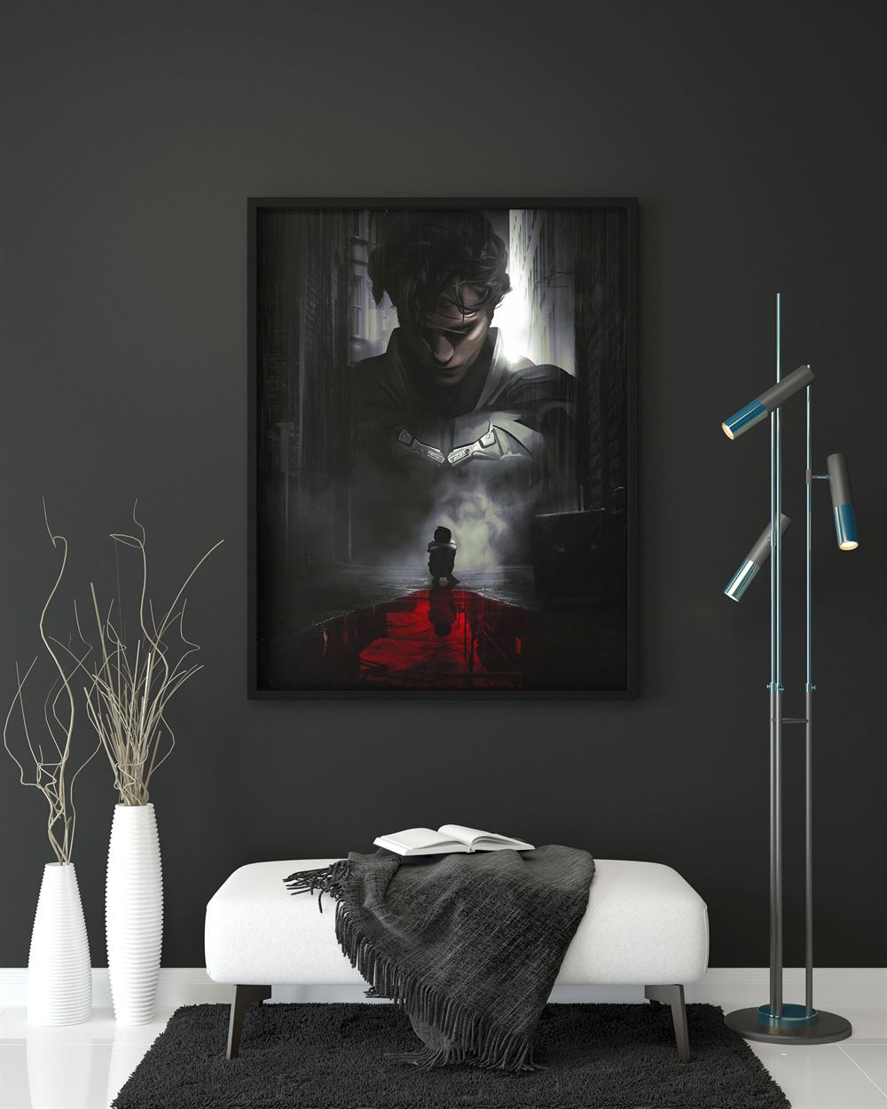 Robert Pattinson The Batman 2022 Wall Art Decor