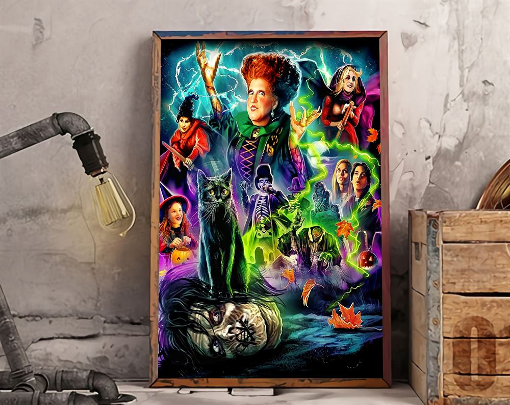 Sanderson Sisters Halloween Poster Wall Art Decor