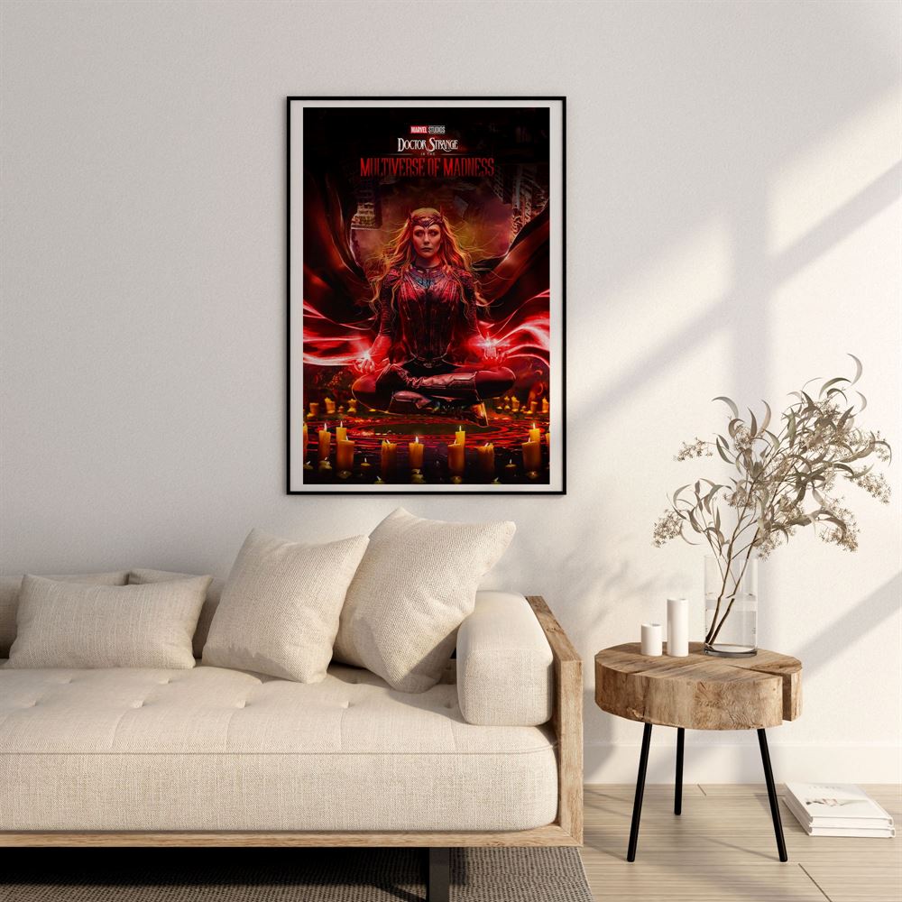 Scarlet Witch 2022 Wanda Multiverse Of Madness Poster