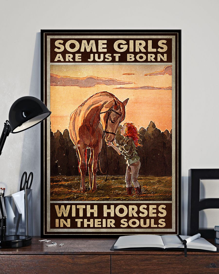 Some Girls Are Just Born With Horse In Their Souls