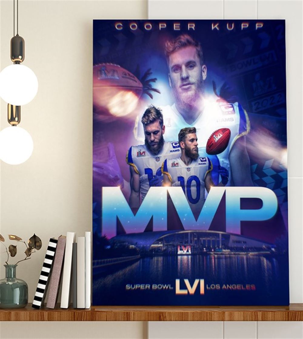 Super Bowl Lvi Mvp Cooper Kupp Los Angeles Rams Canvas