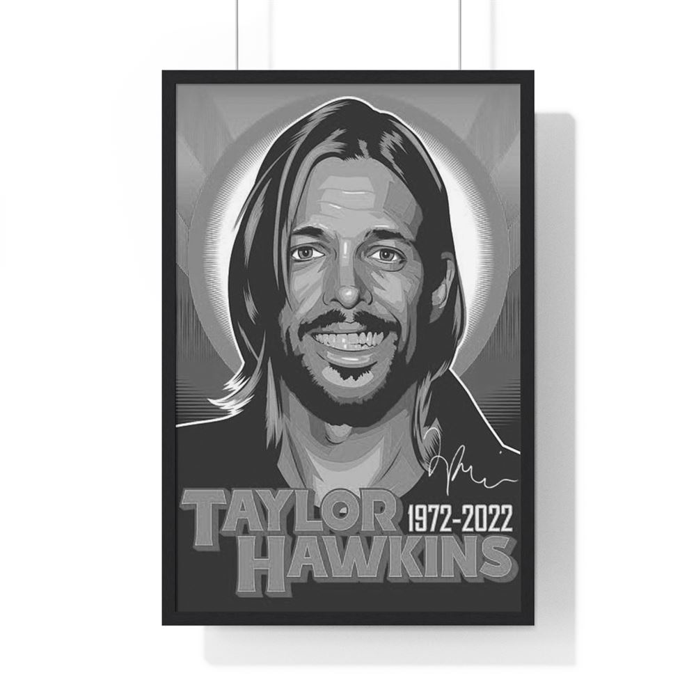 Taylor Hawkins Drummer Poster