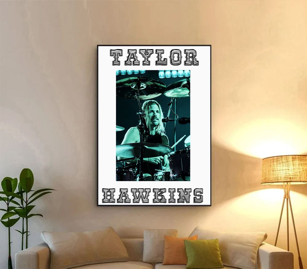 Taylor Hawkins Foo Fighters Poster-trungten-noxt6