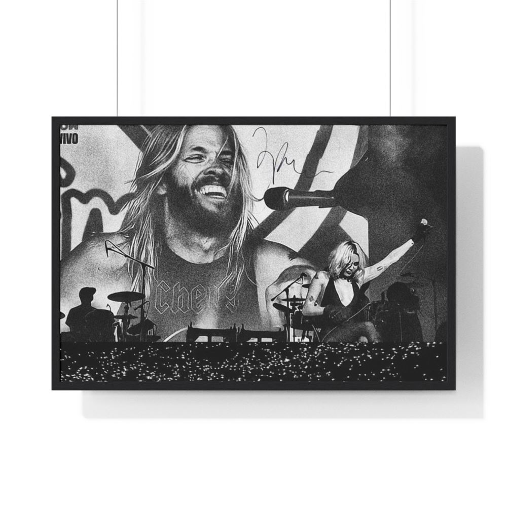 Taylor Hawkins Poster Canvas Wall Art Decor