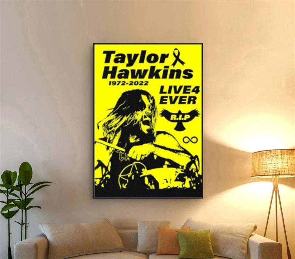 Taylor Hawkins Thank You For The Memories Poster