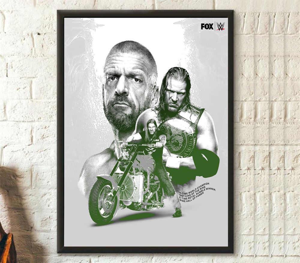 Thank You Hhh Triple H Poster Wall Art