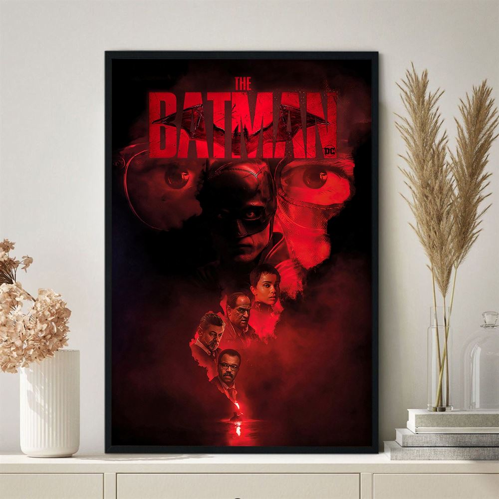 The Batman 2022 Movie Canvas Poster