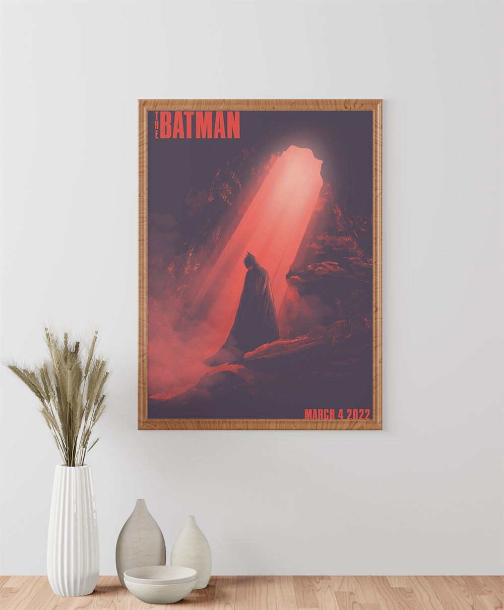 The Batman 2022 Movie Poster Wall Decor