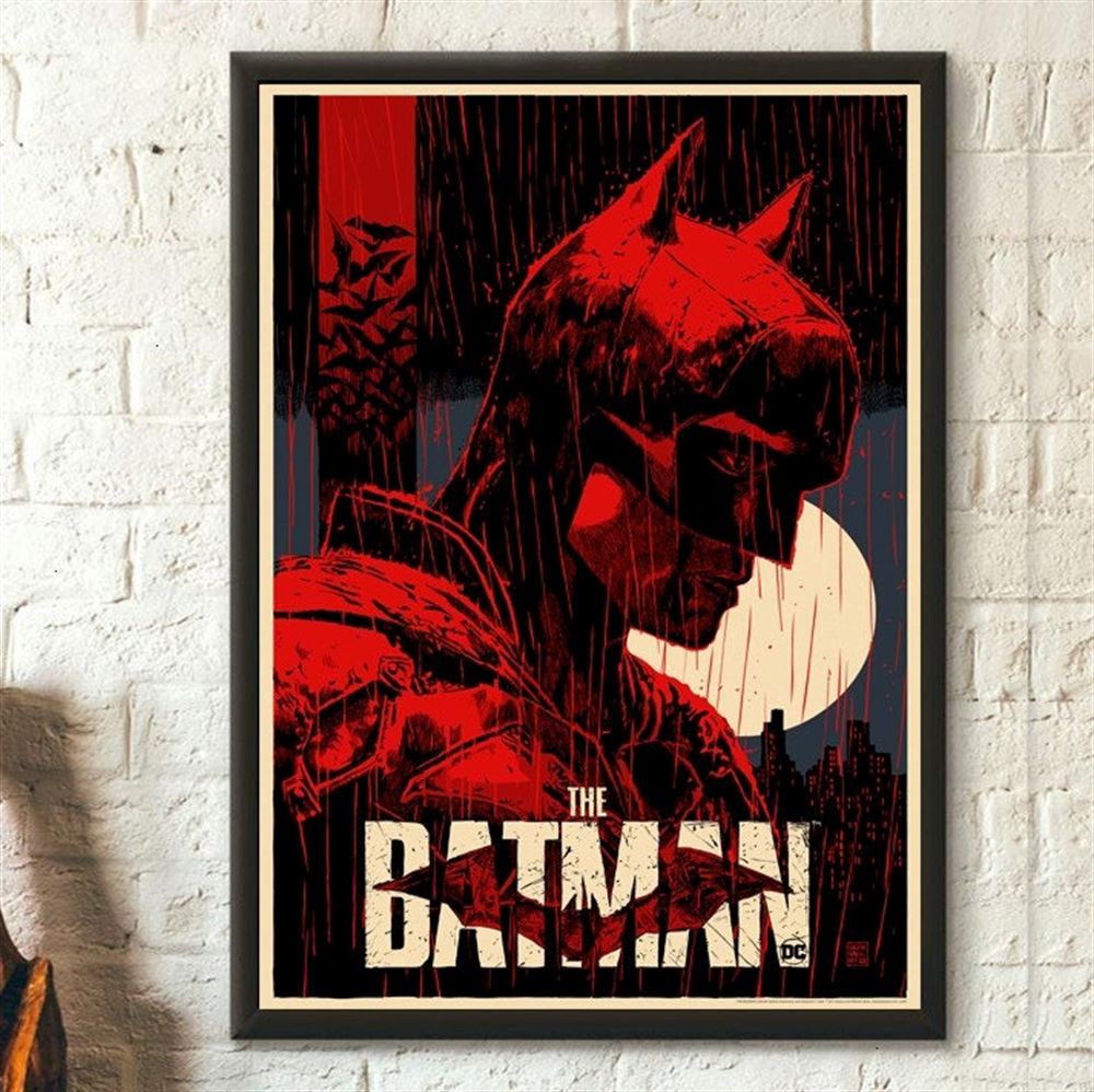 The Batman 2022 Poster Home Decor