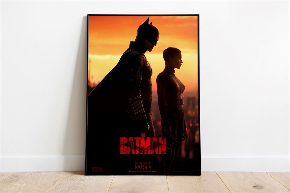 The Batman 2022 Robert Pattinson Wall Art Poster