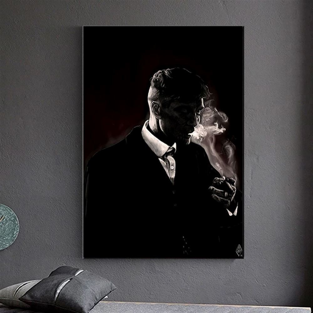 Thomas Shelby Peaky Blinders Canvas Wall Art