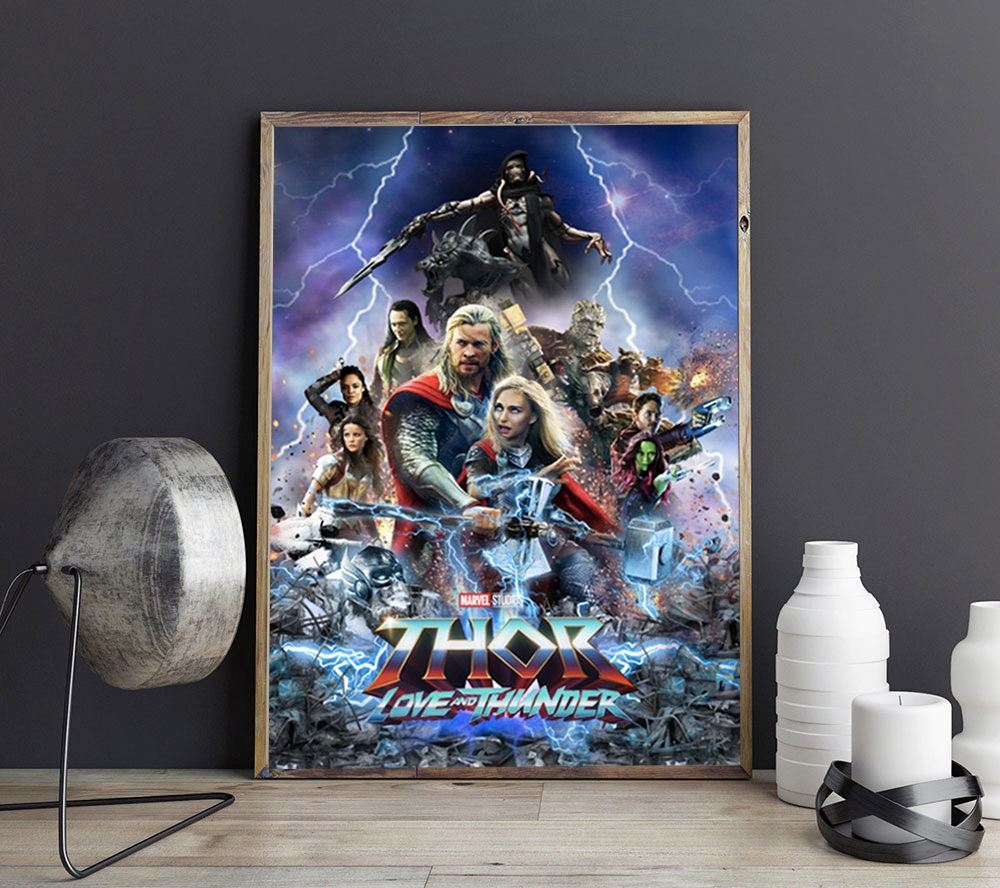 Thor Love And Thunder Movies Canvas