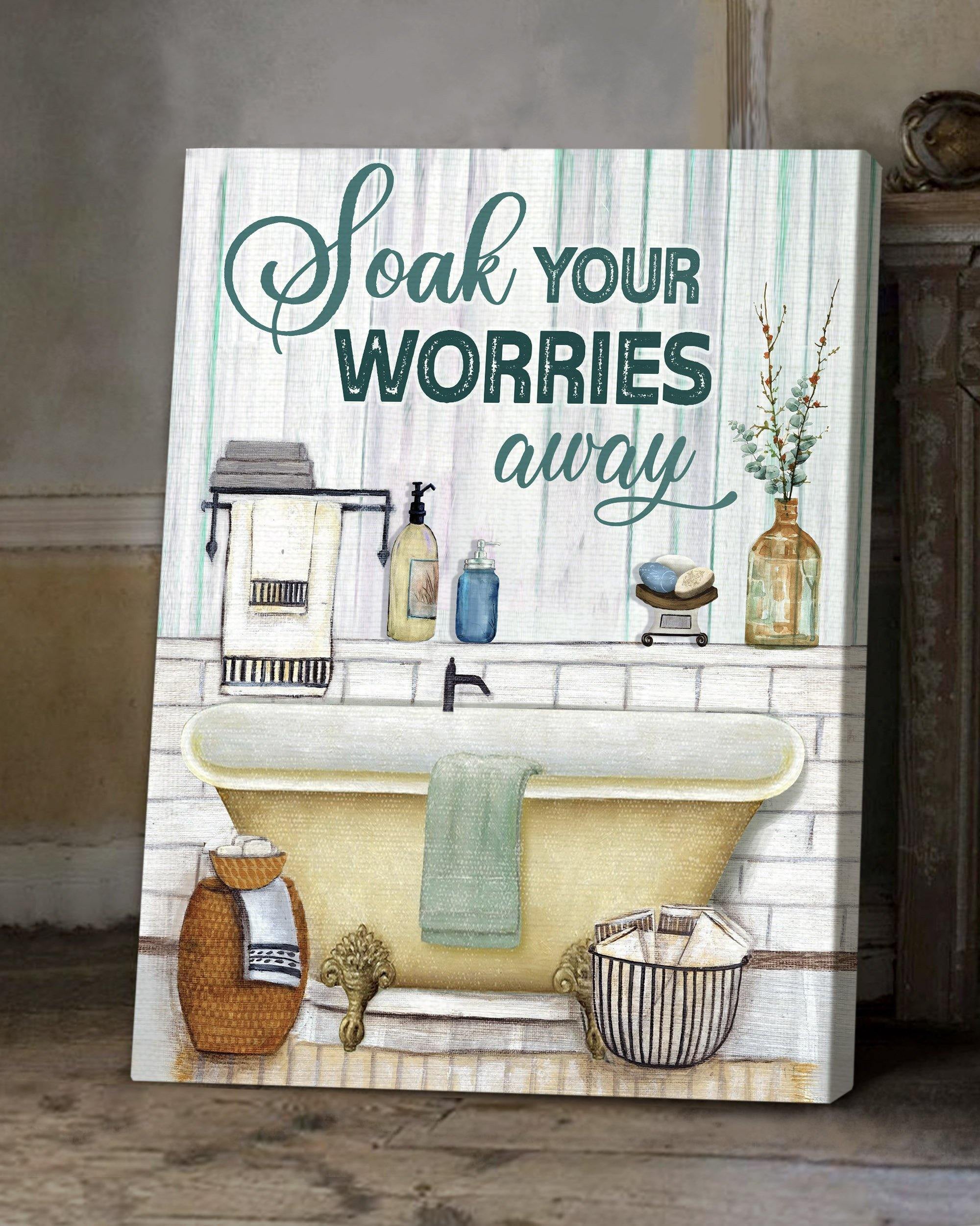 Top 5 Bathroom Decor Wall Art Canvas - Soak Your Worries Away