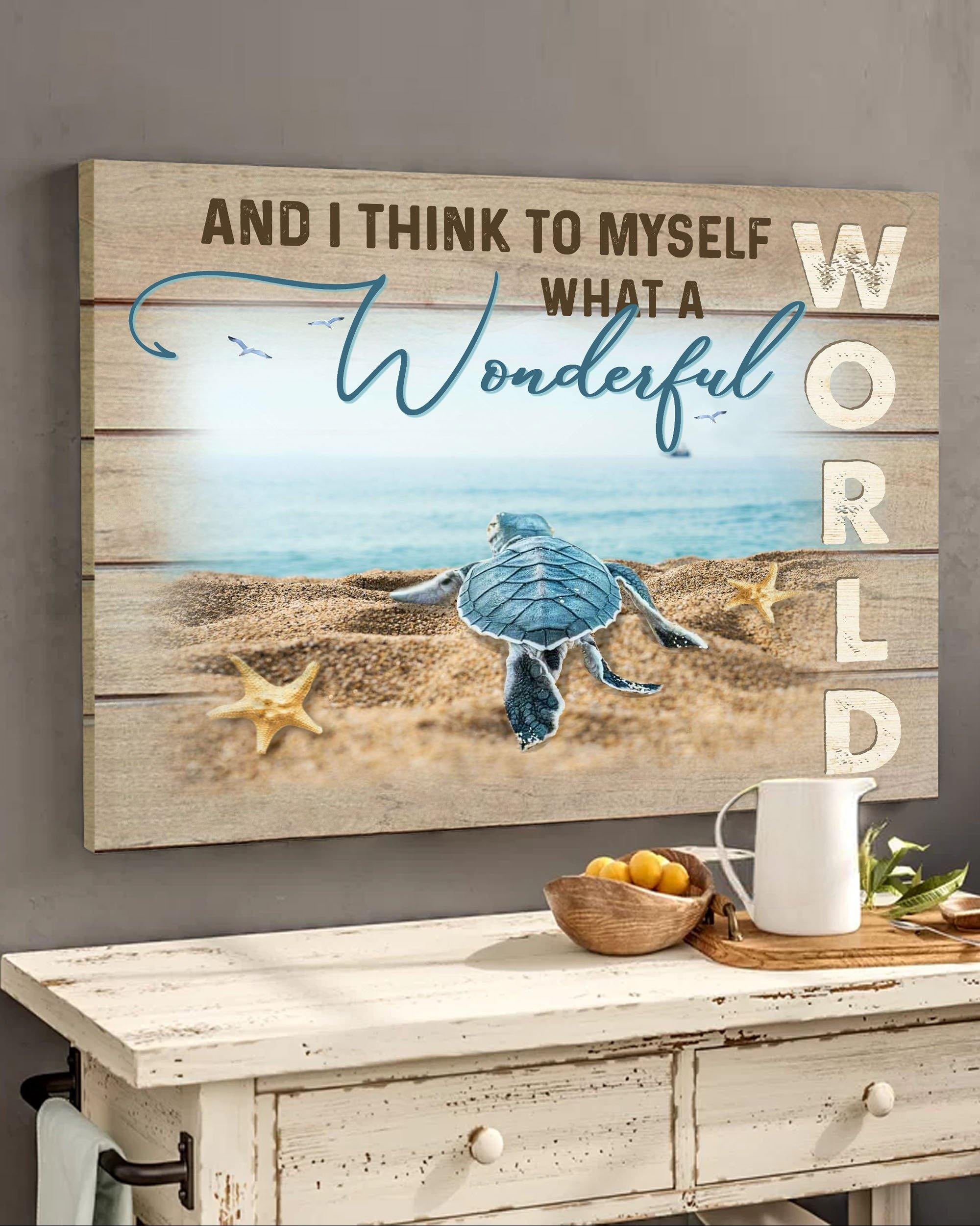 Top 5 Beach House Decor - Wonderful World Turtle Version