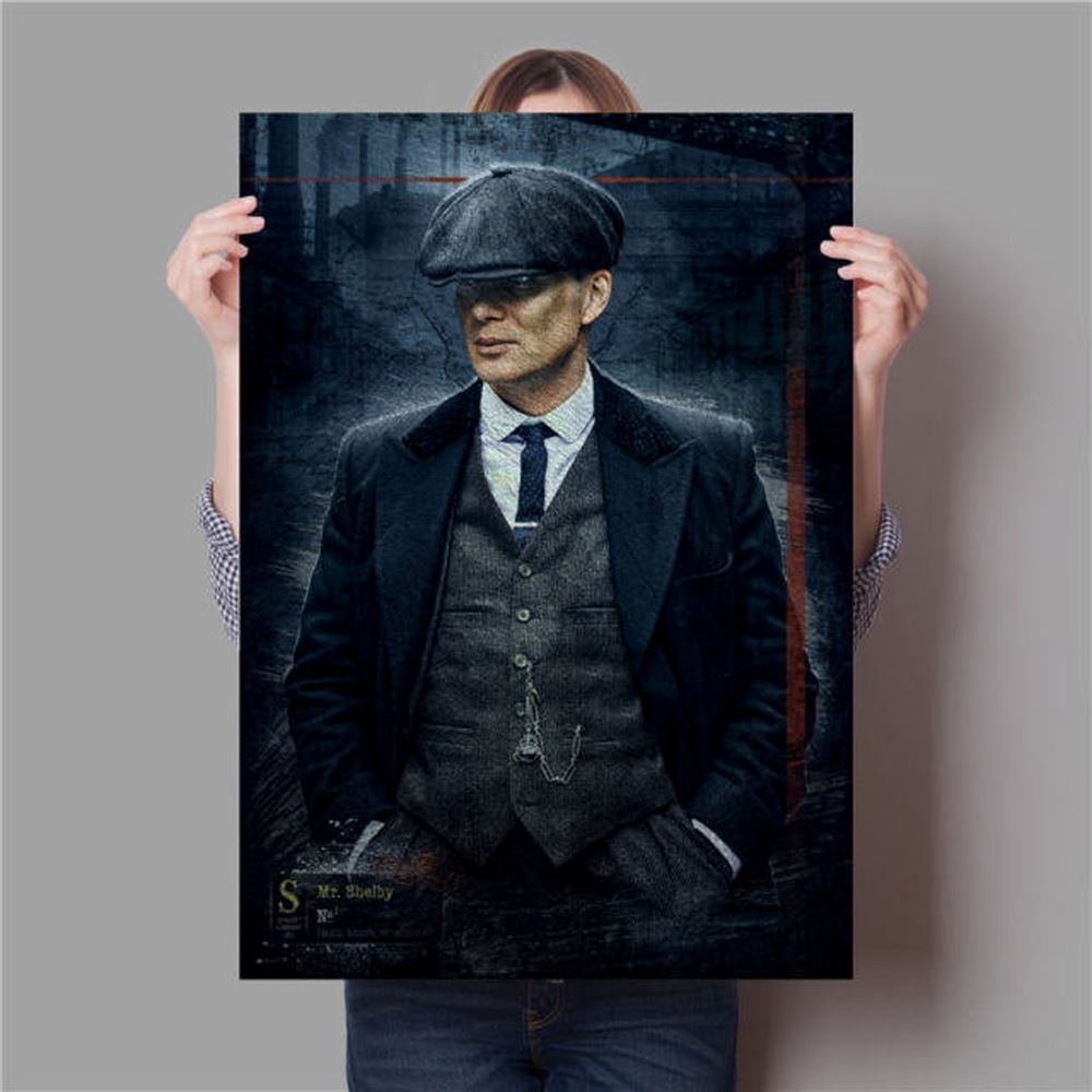 Uk Series Peaky Blinders Poster Gangster Tv