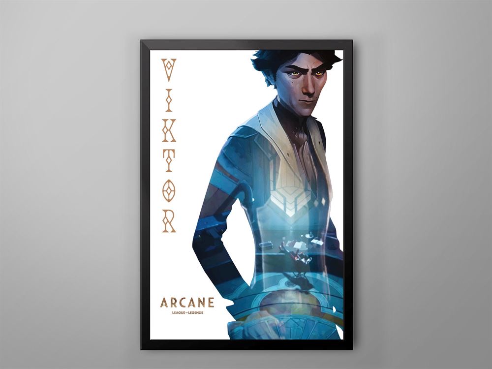 Viktor Arcane League Of Legends 2021 Tv Show Poster