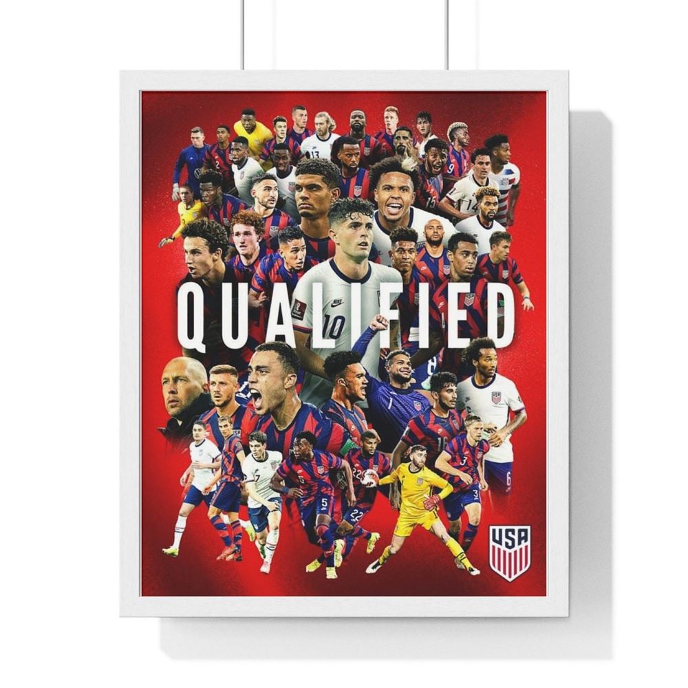 Welcome Usa To The World Cup 2022 Poster-trungten-p6fj2
