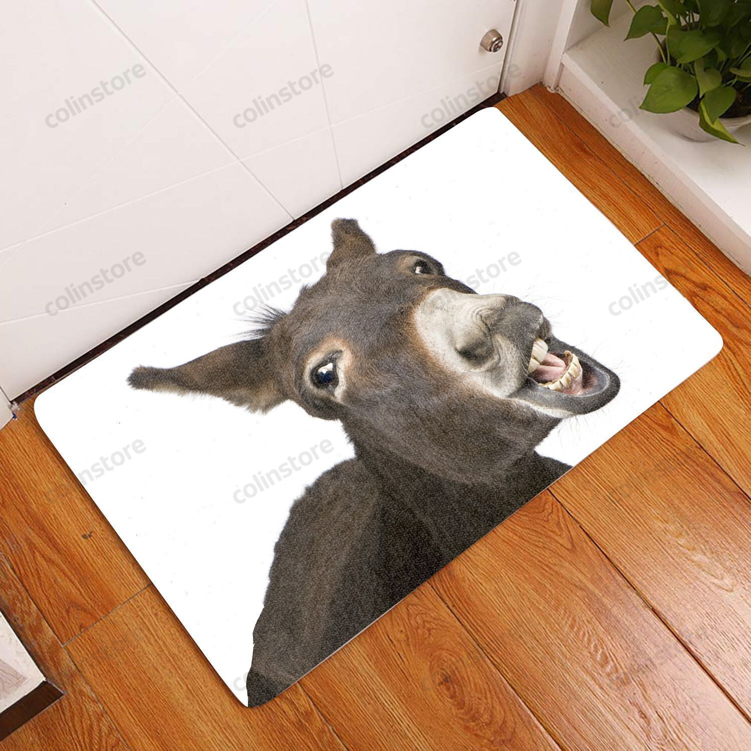 Amazing Donkey Doormat Welcome Mat