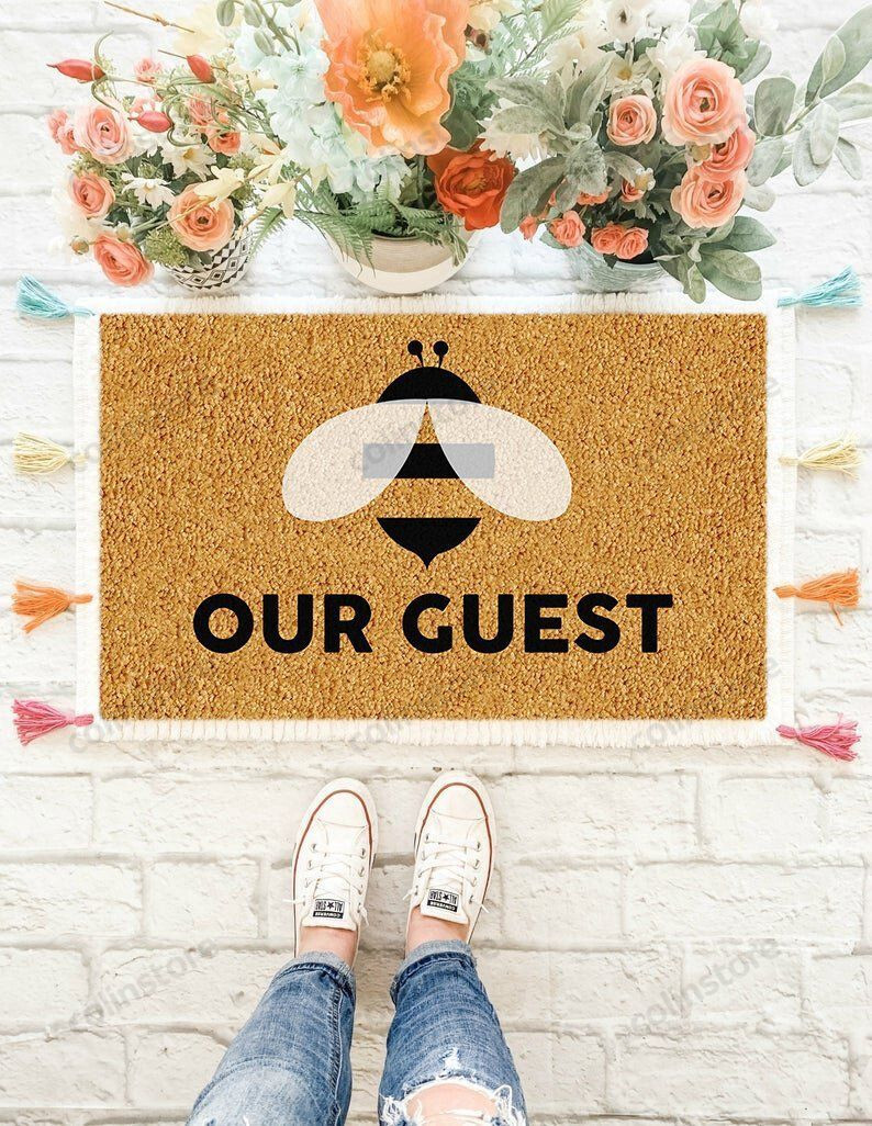 Bee Our Guest - Doormat Welcome Mat