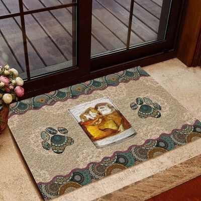 Bourbon And Paw Funny Outdoor Indoor Wellcome Doormat